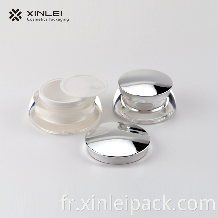  Round Face Eye Cream Plastic Jar